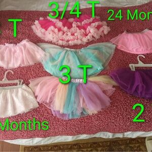Colorful Tutu Skirt Collection